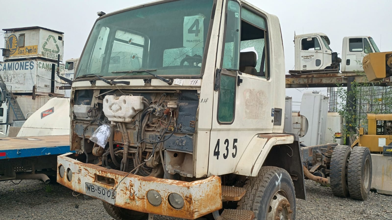 SPOILER CAMIóN Ford CARGO 1722 2004  USADO  EN DESARME